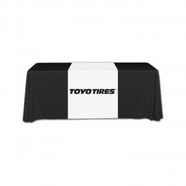 30"x66"Table Runner w/1 Color XPress Scan with Logo
