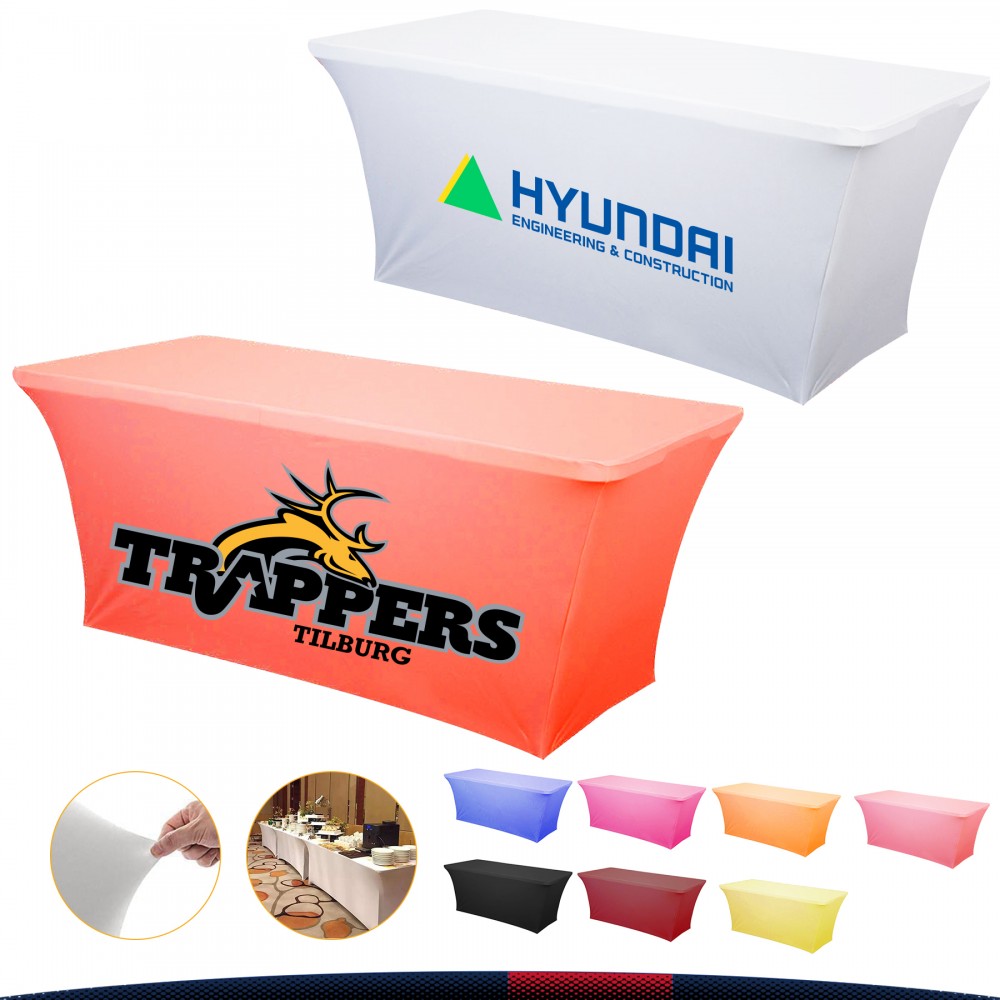 Customized 4' Standard Stretch Table Cover