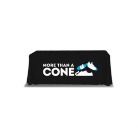 Logo Branded 4Ft Dye Sublimated Loose Table Throw