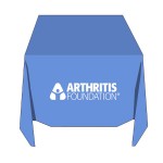 Custom Printed 8' Economy Felt-Backed Vinyl Display Cloths with Digital Print