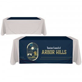 60" x 60" Digitally Printed Table Runners with Logo