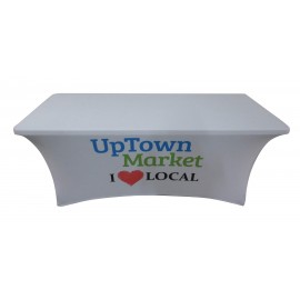 Personalized 6' Stretch Fit Fully Printed Tablecloth
