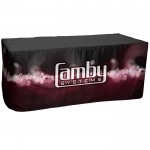 6'ft Sublimation Fitted Table Cover with Logo