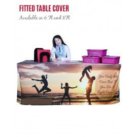 Personalized Table Covers Fitted (8ft)