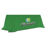 Custom Printed Green 8' Standard Throw (Full-Color Dynamic Adhesion)