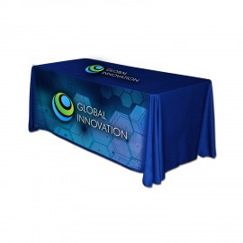 6' Full 30"H Fully Printed Throw Cover with Logo  6