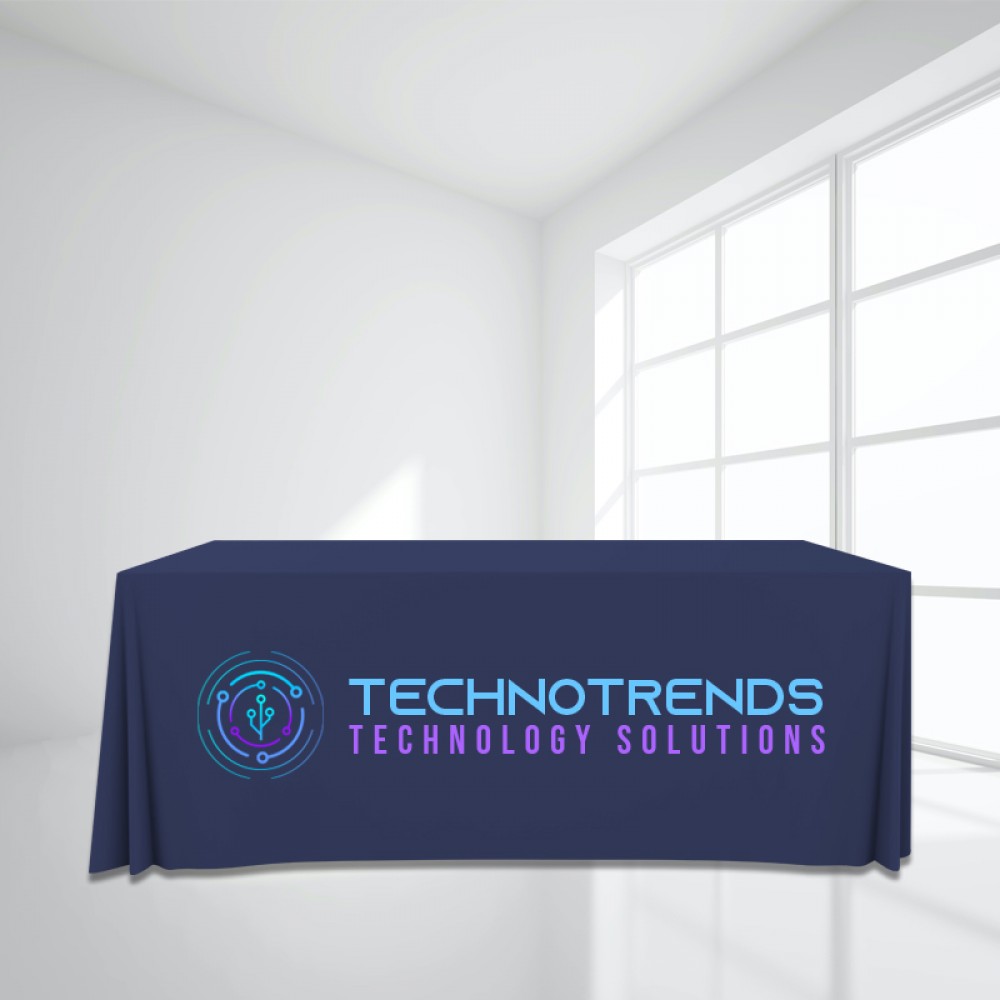 Personalized 4FT Trade Show Table Cover - Full Color Imprint Personalized 4FT Trade Show Table Cover - Full Color Imprint