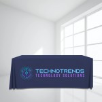 Personalized 4FT Trade Show Table Cover - Full Color Imprint