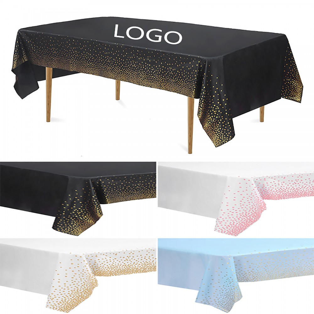 Promotional Dustproof Peva Party Tablecloth