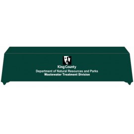 Tablecloth 90" X 178" with Logo for 10' Table with Logo
