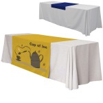 Custom Printed 60" x 63" Table Runner Polyester Full Color Dye Sublimation