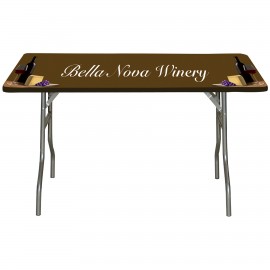 6' Table Topper with Logo  6
