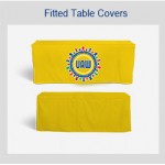 FITTED Tablecloth 6 feet Logo Branded