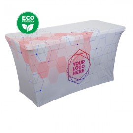 Custom Printed 6' Repreve Stretch Bistro Tableform (Full-color full bleed)