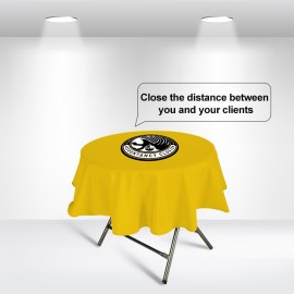 Promotional Round Table Covers in Full Color