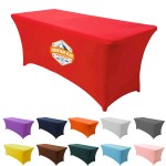 Closed-Back Table Throw with Logo