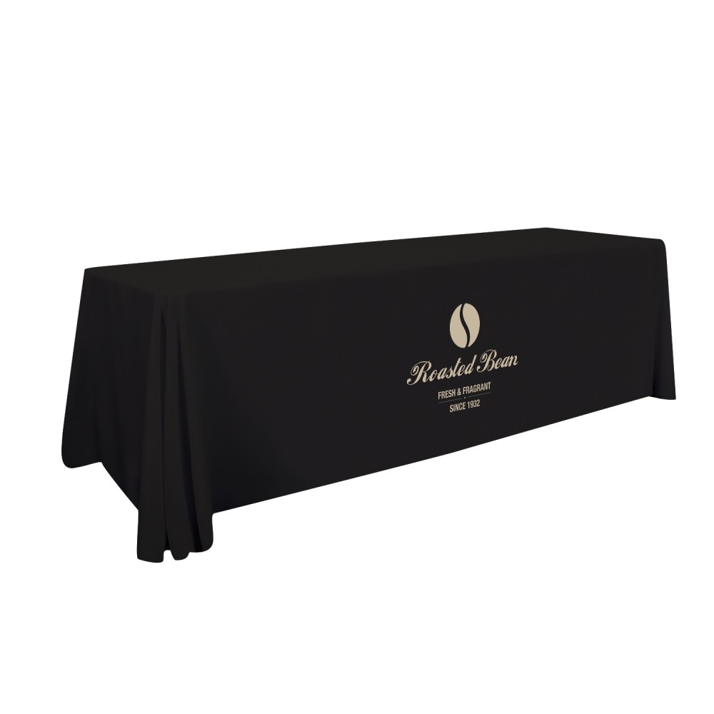 8' Stain-Resistant 3-Sided Throw (One Imprint Location) with Logo