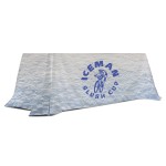 6' - 8' Convertible Table Throw, Full-Color Dye-Sublimation, Heat Cut Custom Imprinted