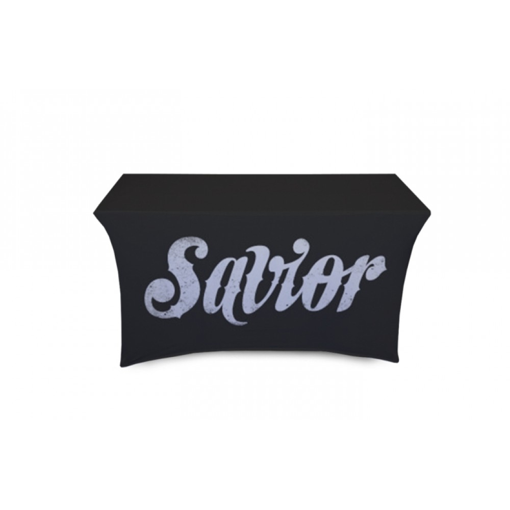 Custom Imprinted 4 Sided 4ft. Stretch Cover Custom Imprinted 4 Sided 4ft. Stretch Cover