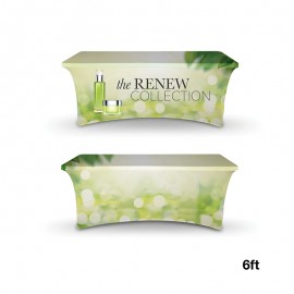 Custom DisplaySplash 6' RPET Stretch Table Cover