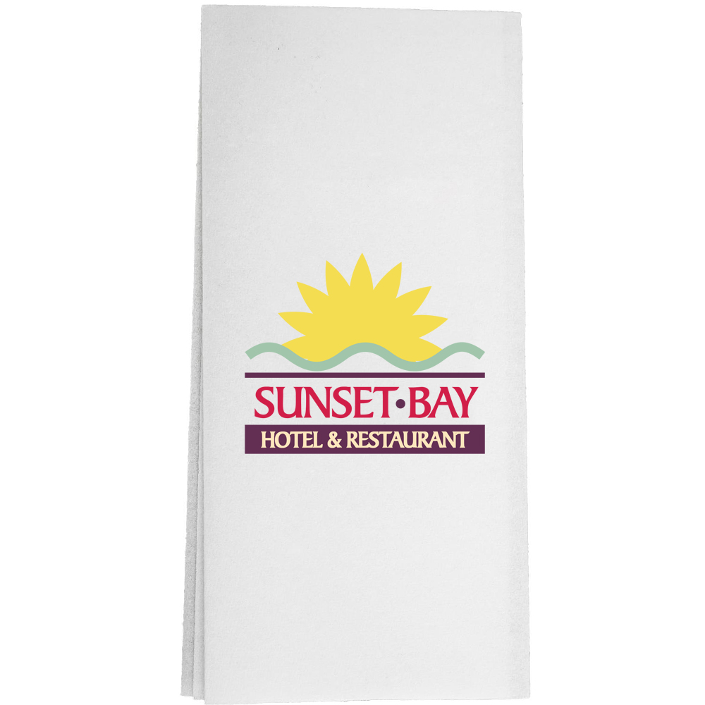 2-Ply Linen Dinner Napkin with Logo 2-Ply Linen Dinner Napkin with Logo