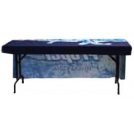 8ft. Econo Throw Fabric Table Cloth with Logo