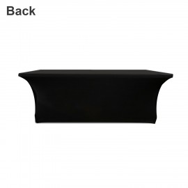 8ft Full Color 4-side Stretch Table Cloth with Logo  8ft Full Color 4-side Stretch Table Cloth with Logo