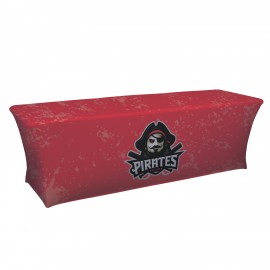 8' UltraFit Classic Table Throw (Full-Color Full Bleed) with Logo
