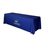 6'-8' Econ Adj Fully Printed Table Cover with Logo