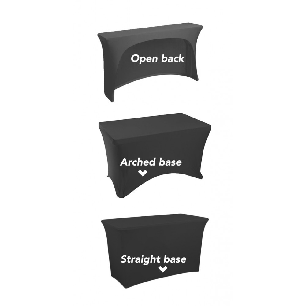 Customized Tableforms Contour- 6' Bistro Height-Stretch Fitted Customized Tableforms Contour- 6' Bistro Height-Stretch Fitted