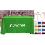 6FT Premium Convertible Standard Table Cover (Full Color Dye Sublimation)-4 Sided with Logo