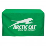 Fitted 3-sided Table Cover - fits 4 foot standard table with Logo