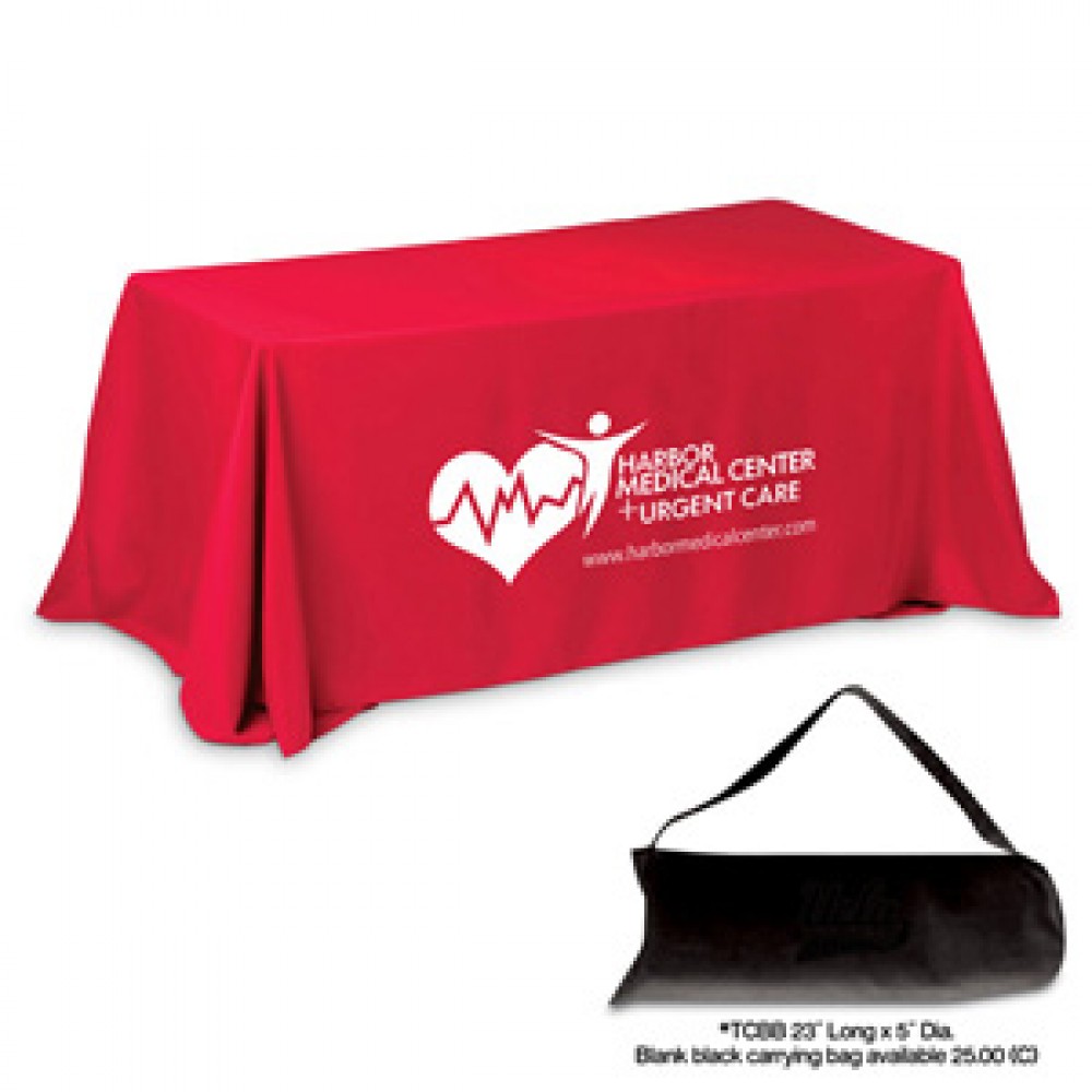 Customized "Preakness 8" 3-Sided Economy Table Cover Throw (Screen Imprint)