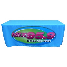 Customized Full Print Fitted Table Cover (6'x30"x29")  Customized Full Print Fitted Table Cover (6