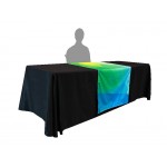 80"x36" Digitally Printed Table Runner with Logo