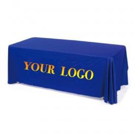 Customized Digital 6 Ft Flat 4 sided Table Throw
