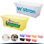 6' Lisa Stretch Style Table Cover with Logo