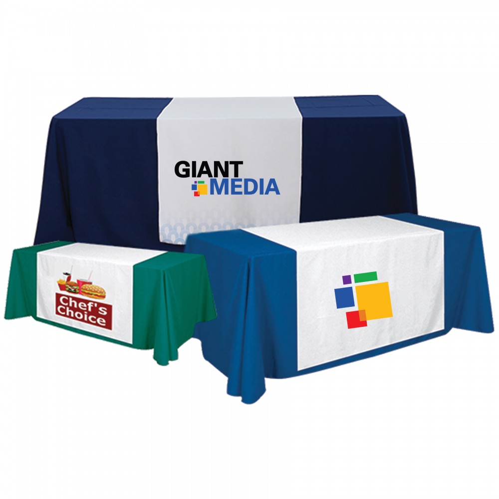 60" x 84" Table Runner with Logo