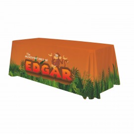 Promotional 6' LazerLine 4-Sided Throw Full-Color Full-Bleed  Promotional 6