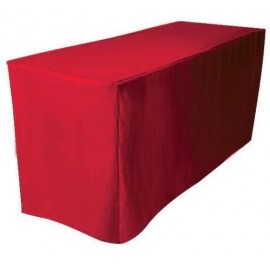 Custom Box Fitted Tablecloth 4', 6', 8'  Custom Box Fitted Tablecloth 4