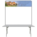 6' Table Top Hardware & Small Banner Kit with Logo