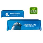 Customized 8' Recycled KP Throw Style Table Cover