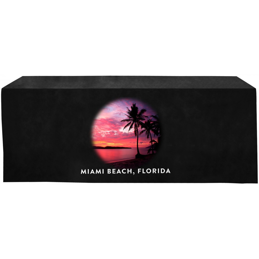 Custom Printed Exclusive Waterproof Indoor/Outdoor 6' Table Cover Custom Printed Exclusive Waterproof Indoor/Outdoor 6' Table Cover