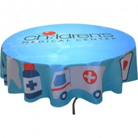 Full Color Round Table Covers for 5' Diameter Tables with Logo