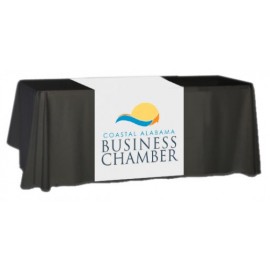 30 in. X 84 in. Full Color Table Runner with Logo