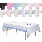 Plastic Disposable Tablecloth with Logo