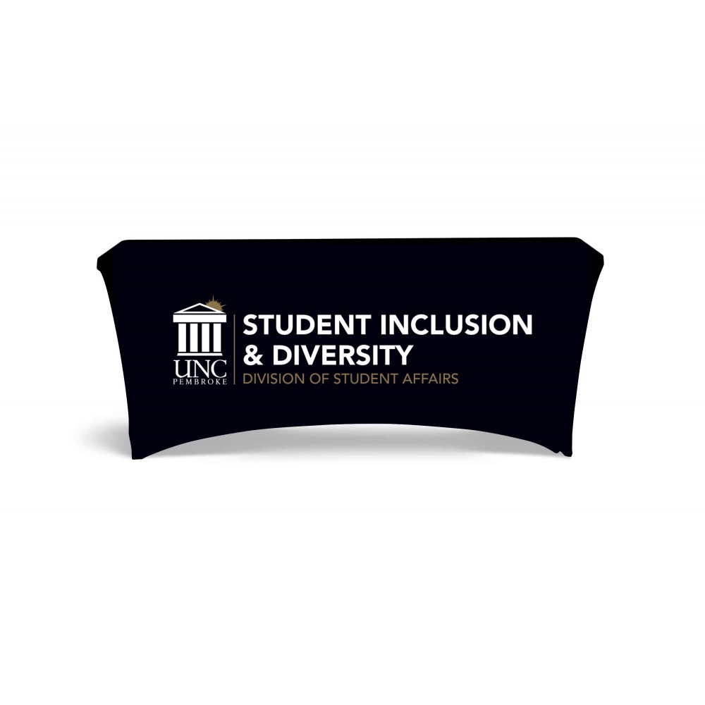 6ft Premium Fitted Stretch Tablecover with Logo