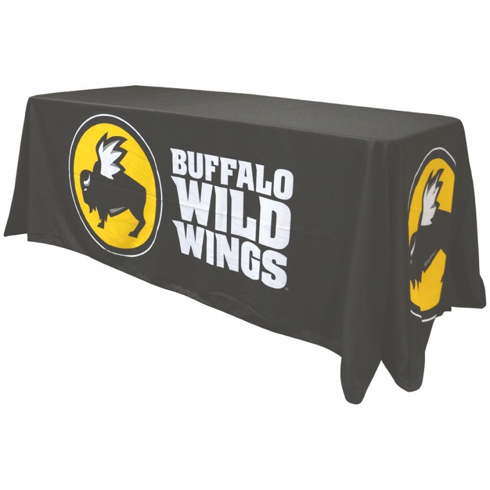 Table Cover Loose Throw w/Full Sublimation (8 ft) with Logo