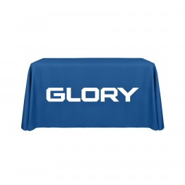 Logo Branded 4 Ft 3-Sided Table Throw