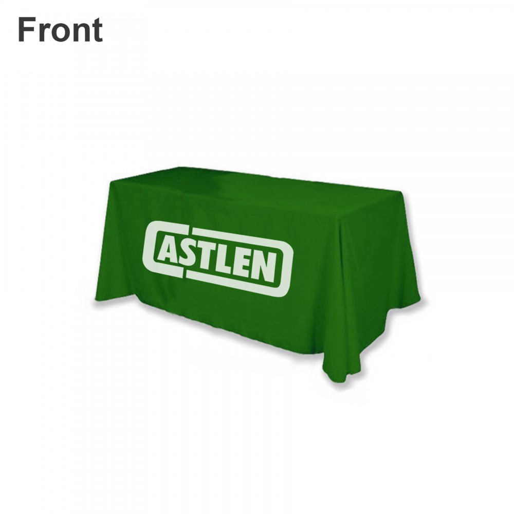 Personalized 4 Ft 3-Sided Table Throw